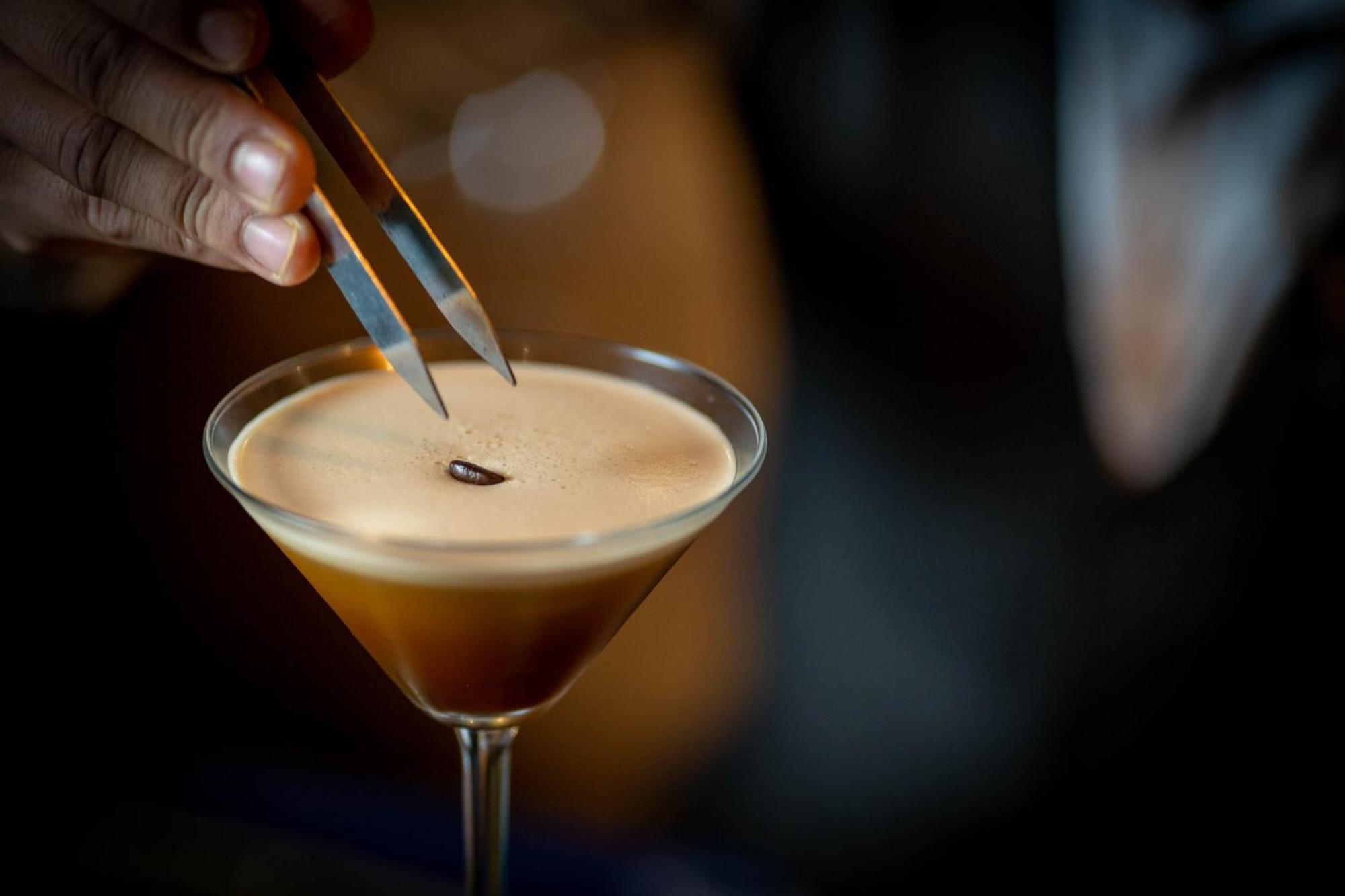 Bar Peepal Resort 博卡拉 外观 照片 A chocolate martini